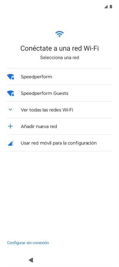 Pulsa la red wifi deseada. Pulsa la red wifi deseada.