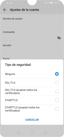 Pulsa Ninguna para desactivar la función. Pulsa Ninguna para desactivar la función.