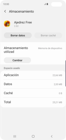 Pulsa la tecla de inicio para terminar y regresar a la pantalla de inicio. Pulsa la tecla de inicio para terminar y regresar a la pantalla de inicio.