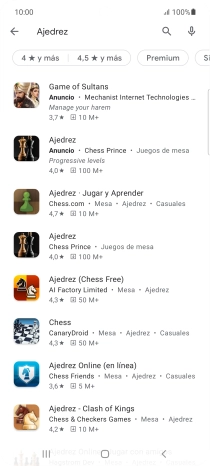 Pulsa la app deseada. Pulsa la app deseada.