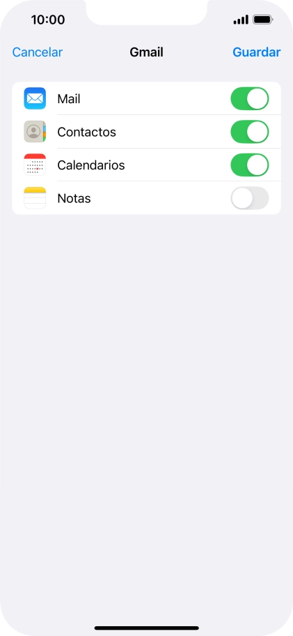 Si aparece en la pantalla esta imagen, tu cuenta de correo electrónico ha sido reconocida y configurada automáticamente. Sigue las indicaciones de la pantalla para introducir más información y terminar la configuración. Si aparece en la pantalla esta imagen, tu cuenta de correo electrónico ha sido reconocida y configurada automáticamente. Sigue las indicaciones de la pantalla para introducir más información y terminar la configuración.