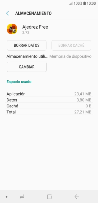 Pulsa la tecla de inicio para terminar y regresar a la pantalla de inicio. Pulsa la tecla de inicio para terminar y regresar a la pantalla de inicio.