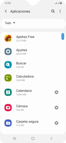 Pulsa la app deseada. Pulsa la app deseada.