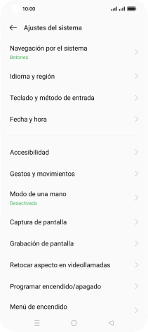 Pulsa Fecha y hora. Pulsa Fecha y hora.