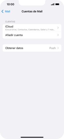 Pulsa Añadir cuenta. Pulsa Añadir cuenta.