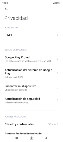 Pulsa el nombre de la tarjeta SIM. Pulsa el nombre de la tarjeta SIM.