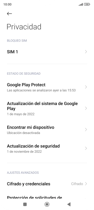 Pulsa el nombre de la tarjeta SIM. Pulsa el nombre de la tarjeta SIM.