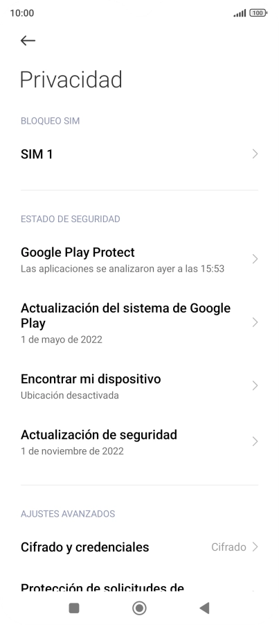 Pulsa el nombre de la tarjeta SIM. Pulsa el nombre de la tarjeta SIM.