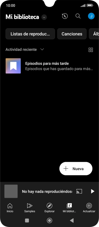 Pulsa la lista desplegable. Pulsa la lista desplegable.