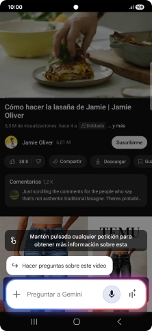 Pulsa Hacer preguntas sobre este vídeo. Pulsa Hacer preguntas sobre este vídeo.