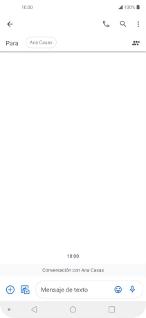 Pulsa en el campo de escritura y escribe el texto del mensaje corto. Pulsa en el campo de escritura y escribe el texto del mensaje corto.