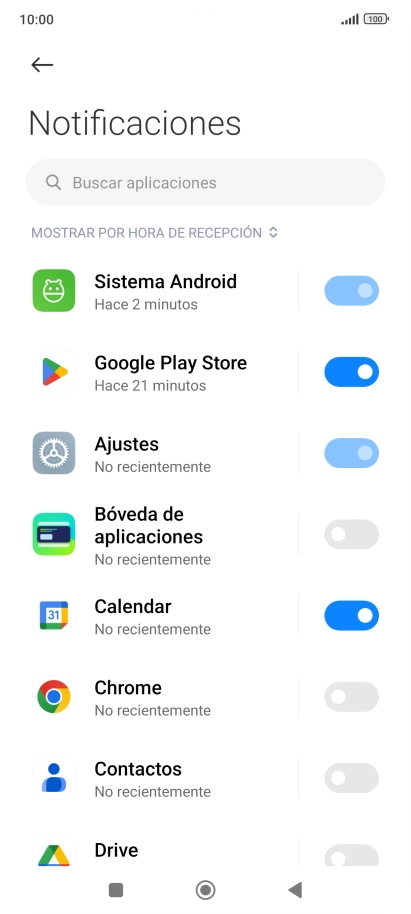 Pulsa la app deseada. Pulsa la app deseada.