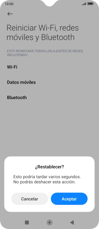 Pulsa Aceptar. Pulsa Aceptar.