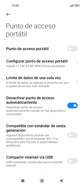 Pulsa el indicador junto a Pulsa el indicador junto a