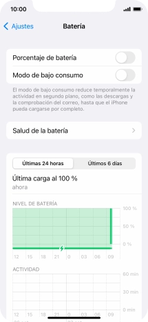 Pulsa Salud de la batería. Pulsa Salud de la batería.
