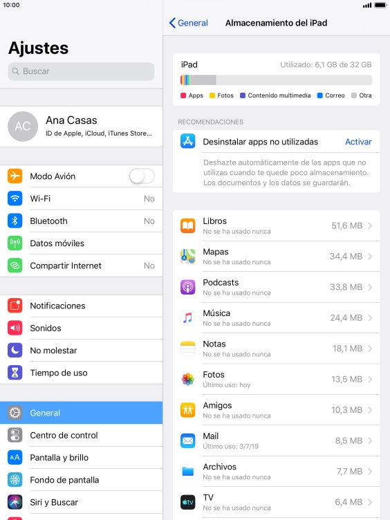 Pulsa la app deseada. Pulsa la app deseada.