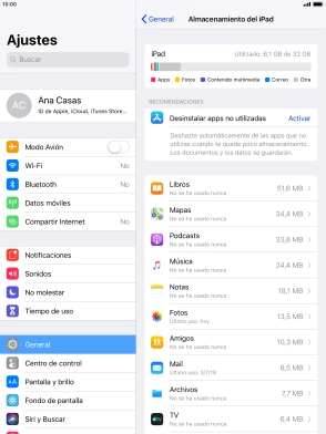 Pulsa la app deseada. Pulsa la app deseada.