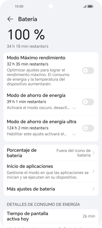 Pulsa el indicador junto a Pulsa el indicador junto a