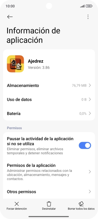 Desliza el dedo hacia arriba desde la parte inferior de la pantalla para terminar y volver a la pantalla de inicio. Desliza el dedo hacia arriba desde la parte inferior de la pantalla para terminar y volver a la pantalla de inicio.