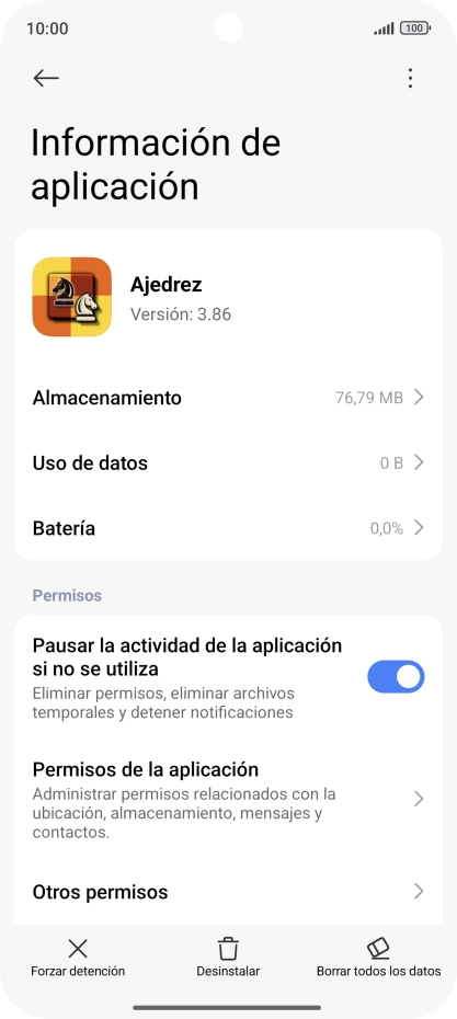 Desliza el dedo hacia arriba desde la parte inferior de la pantalla para terminar y volver a la pantalla de inicio. Desliza el dedo hacia arriba desde la parte inferior de la pantalla para terminar y volver a la pantalla de inicio.