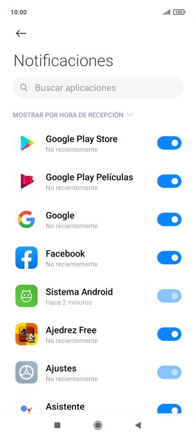 Pulsa la app deseada. Pulsa la app deseada.