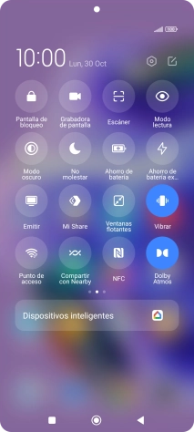 Pulsa Ahorro de batería para activar la función. Pulsa Ahorro de batería para activar la función.