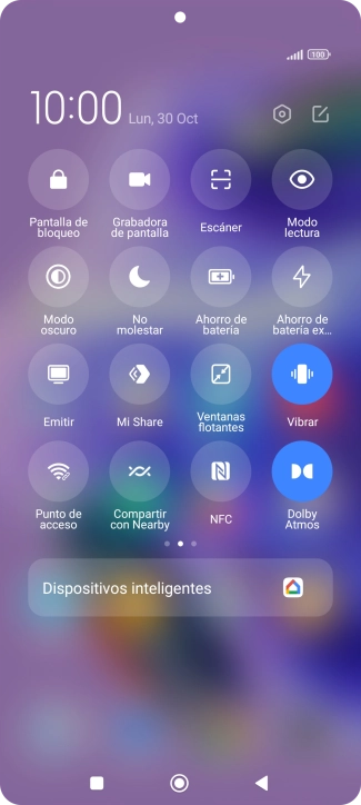 Pulsa Ahorro de batería para activar la función. Pulsa Ahorro de batería para activar la función.
