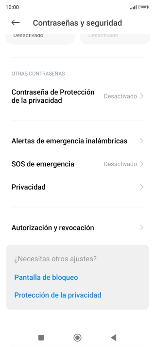 Pulsa Privacidad. Pulsa Privacidad.