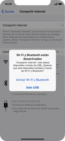 Si el wifi está desactivado, pulsa Activar Wi-Fi y Bluetooth. Si el wifi está desactivado, pulsa Activar Wi-Fi y Bluetooth.