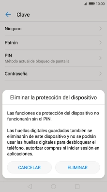 Pulsa ELIMINAR. Pulsa ELIMINAR.