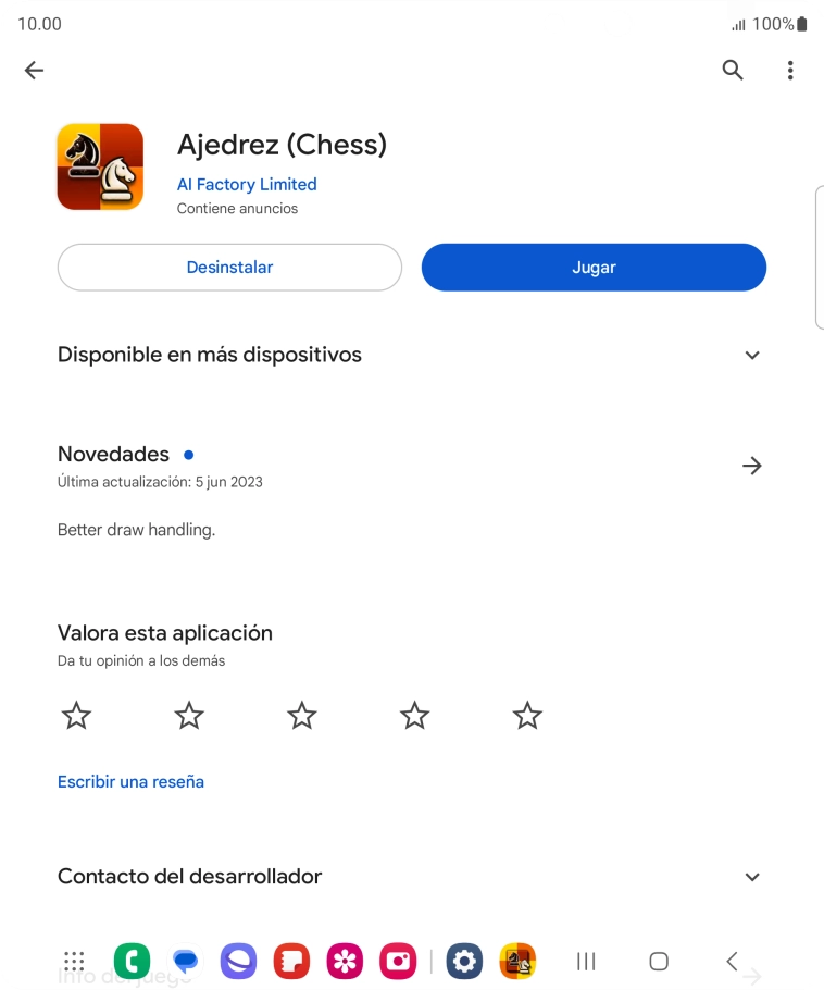 Pulsa Desinstalar. Pulsa Desinstalar.
