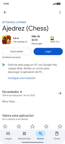 Pulsa Desinstalar. Pulsa Desinstalar.