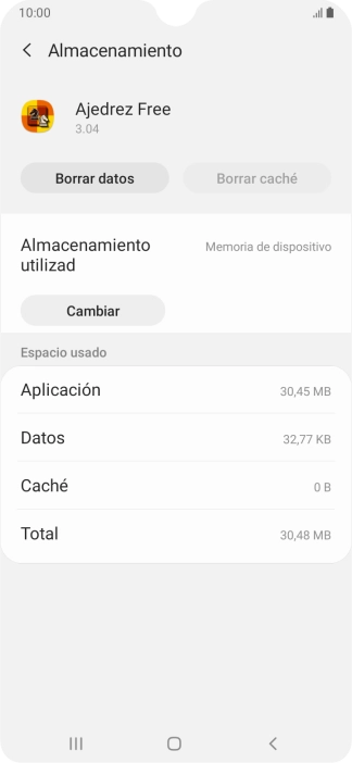 Pulsa la tecla de inicio para terminar y regresar a la pantalla de inicio. Pulsa la tecla de inicio para terminar y regresar a la pantalla de inicio.