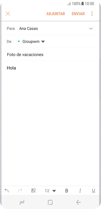 Pulsa ADJUNTAR. Pulsa ADJUNTAR.