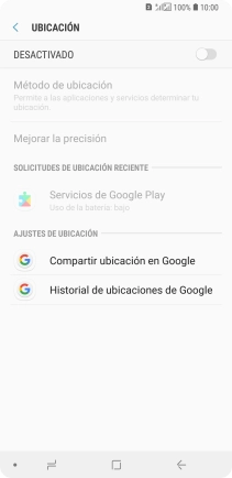 Pulsa el indicador para activar o desactivar la función. Pulsa el indicador para activar o desactivar la función.