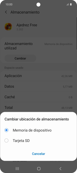 Pulsa el nombre de la tarjeta de memoria. Pulsa el nombre de la tarjeta de memoria.