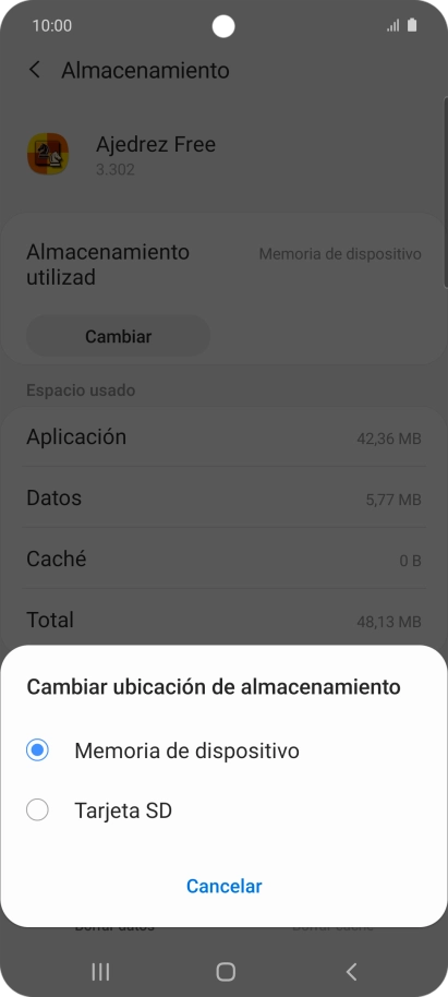 Pulsa el nombre de la tarjeta de memoria. Pulsa el nombre de la tarjeta de memoria.