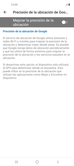 Pulsa el indicador junto a Pulsa el indicador junto a