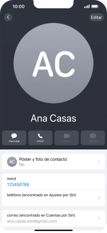 Pulsa Póster y foto de contacto. Pulsa Póster y foto de contacto.