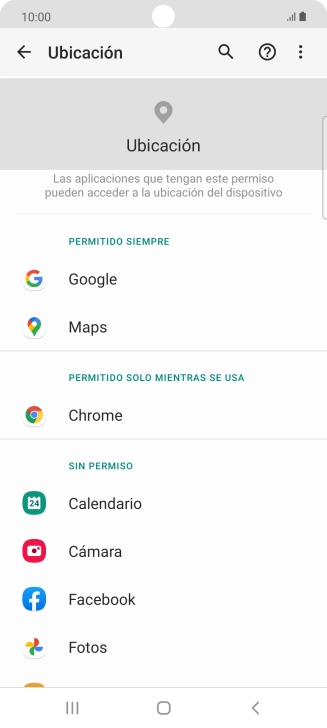 Pulsa la app deseada. Pulsa la app deseada.