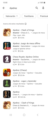 Pulsa la app deseada. Pulsa la app deseada.