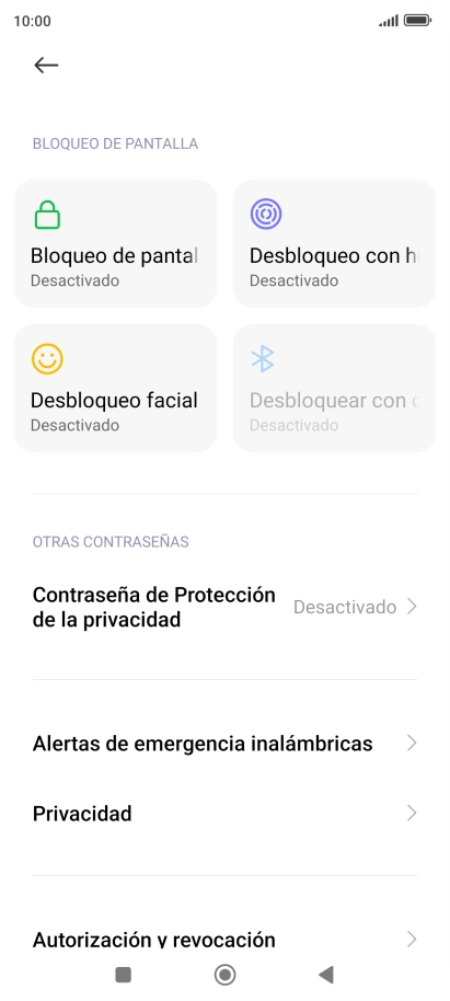 Pulsa Privacidad. Pulsa Privacidad.