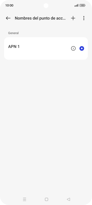 Pulsa el icono de nueva conexión de datos. Pulsa el icono de nueva conexión de datos.