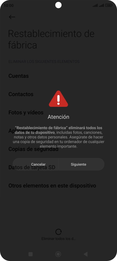 Pulsa Siguiente. Pulsa Siguiente.