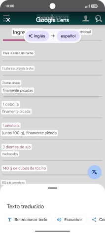 Sigue las indicaciones de la pantalla para seleccionar los ajustes de idioma deseados y utilizar la función. Sigue las indicaciones de la pantalla para seleccionar los ajustes de idioma deseados y utilizar la función.