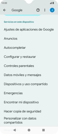 Pulsa Encontrar mi dispositivo. Pulsa Encontrar mi dispositivo.