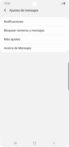 Pulsa Más ajustes. Pulsa Más ajustes.