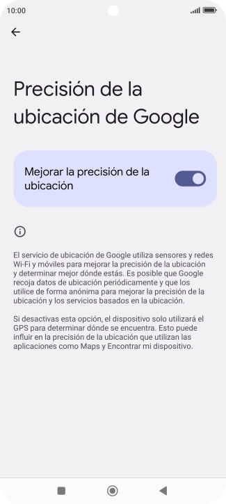 Si pulsas el indicador junto a Si pulsas el indicador junto a