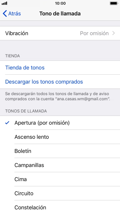 Pulsa los timbres de llamada deseados para escucharlos. Pulsa los timbres de llamada deseados para escucharlos.