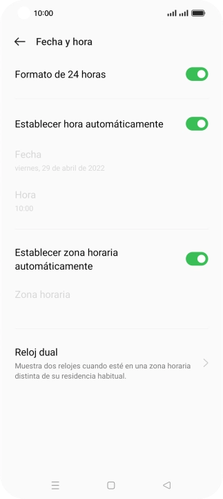 Pulsa la tecla de inicio para terminar y regresar a la pantalla de inicio. Pulsa la tecla de inicio para terminar y regresar a la pantalla de inicio.